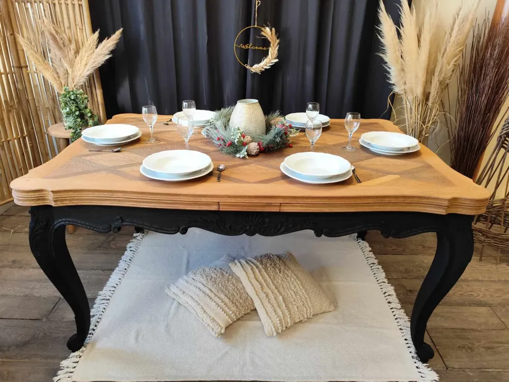 TABLE REGENCE RELOOKEE