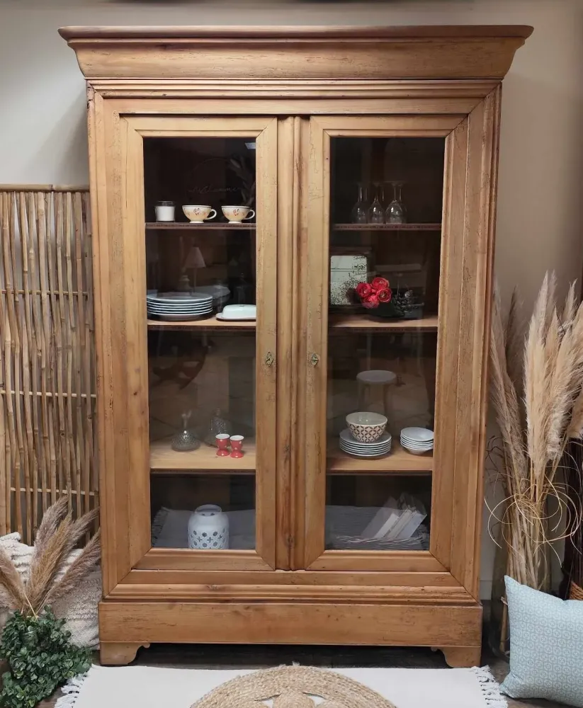 ARMOIRE VITRINE AEROGOMMEE
